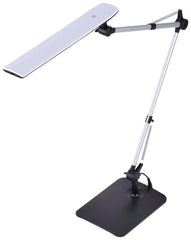 DESK LAMP LED DOUBLE ARM BLACK/SILVER