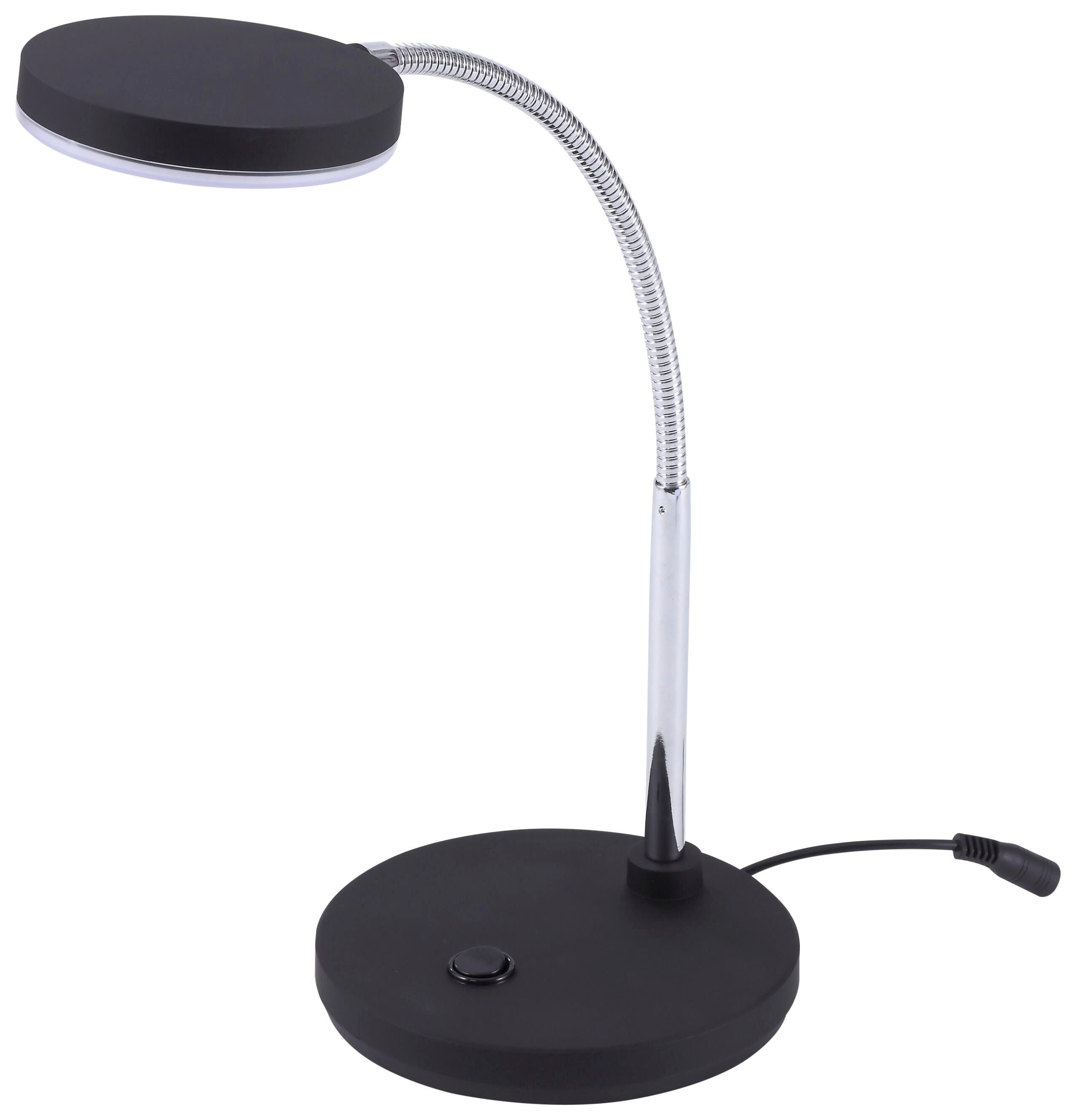 DESK LAMP LED GOOSENECK BLACK