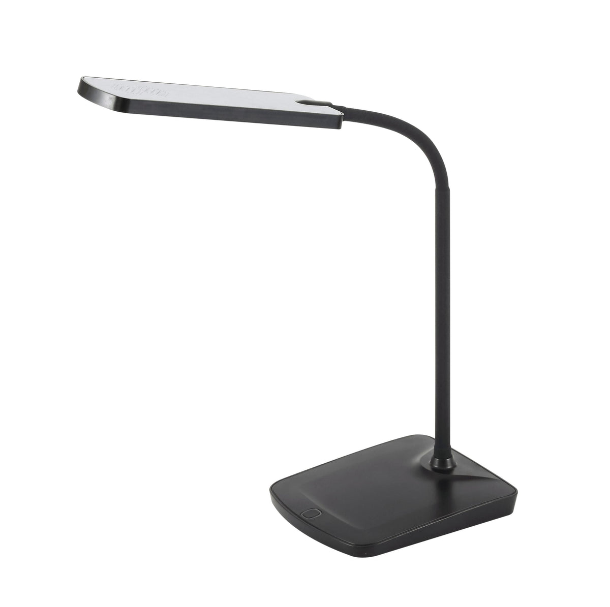 DESK LAMP LED SILICONE NECK DIMMABLE BLACK