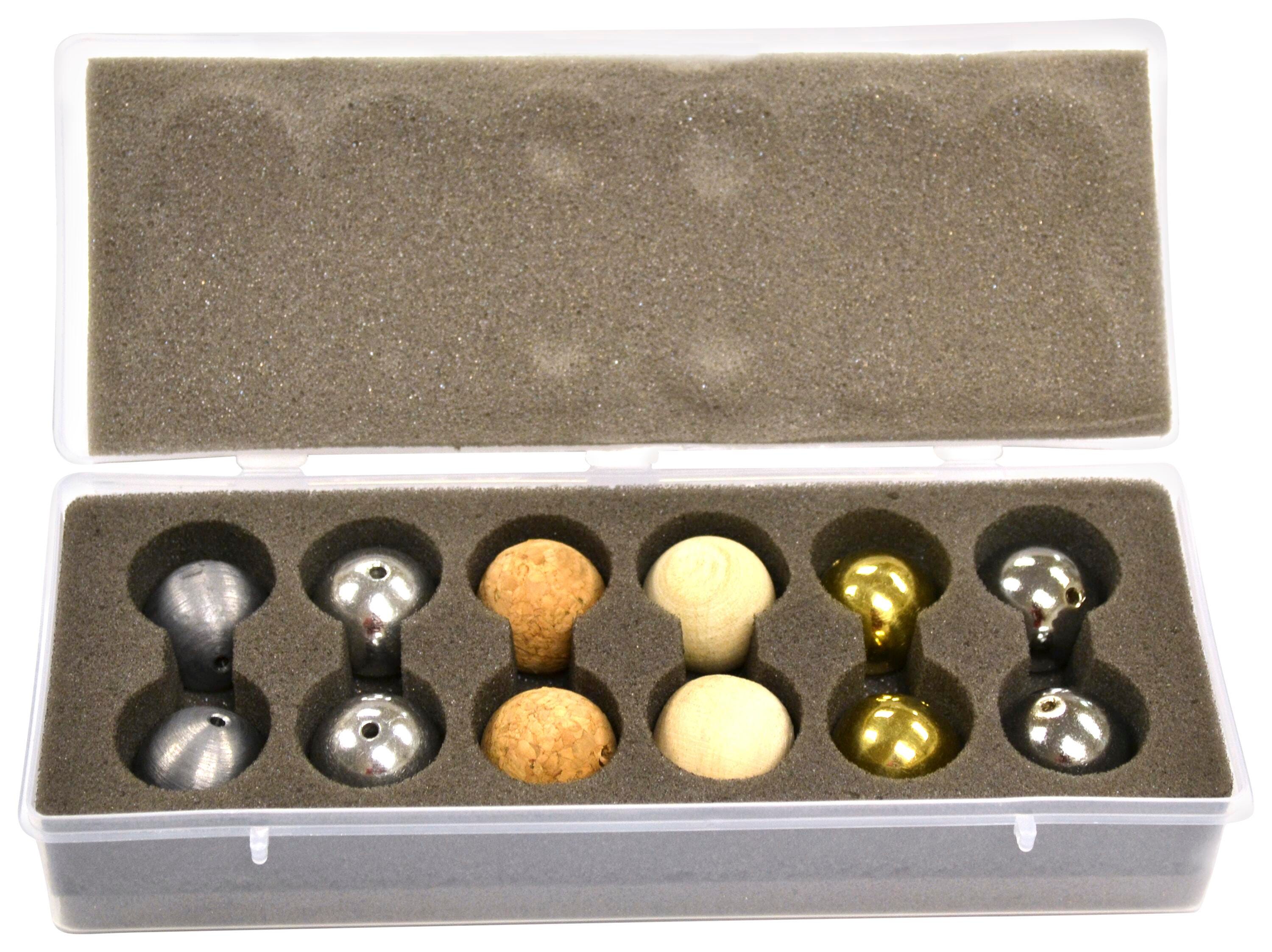 SET BALL DRILLED PLASTIC CASE