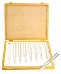 FORKS TUNING STEEL SET OF 8 ALUMINUM