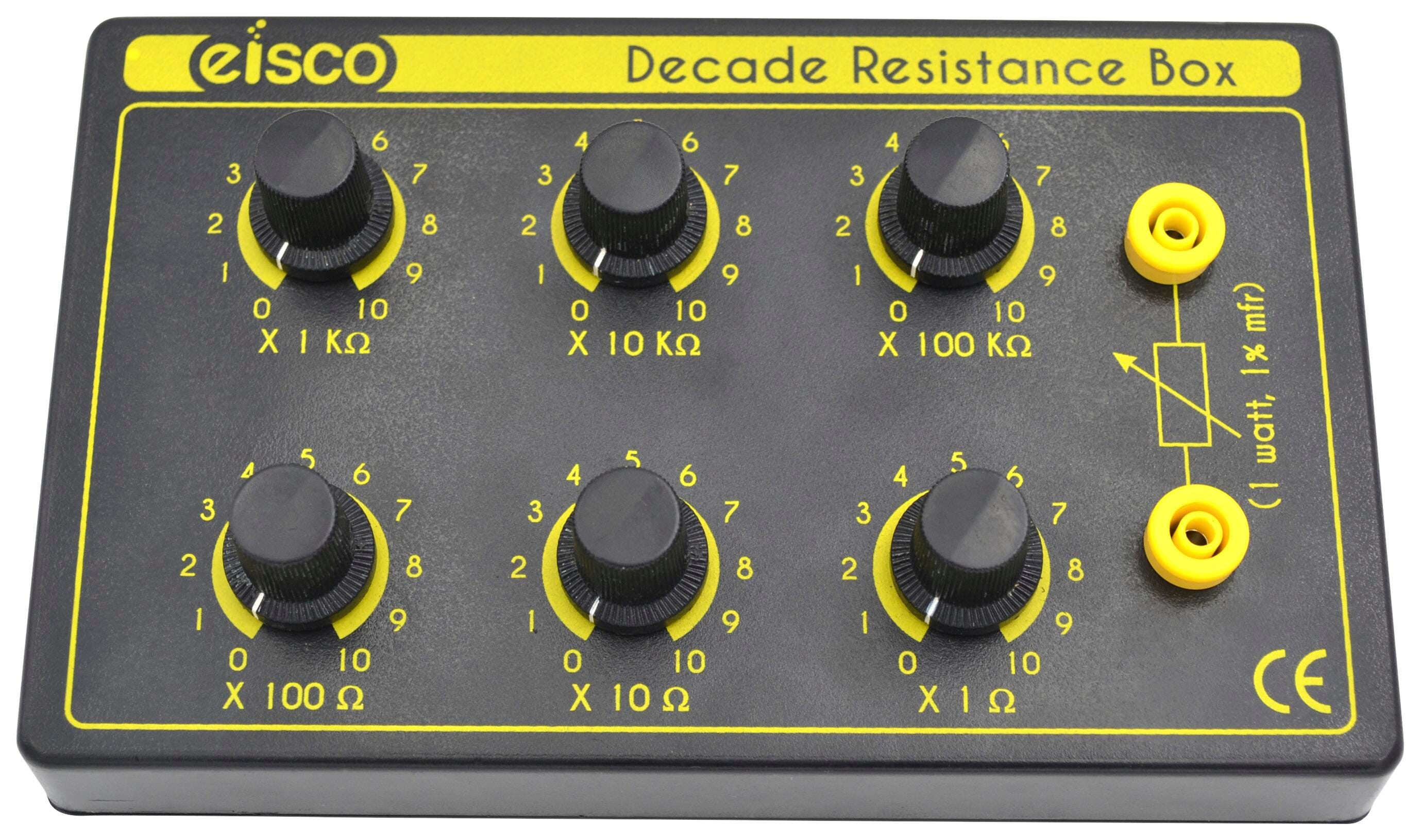 BOX 6 DECADE RESISTANCE