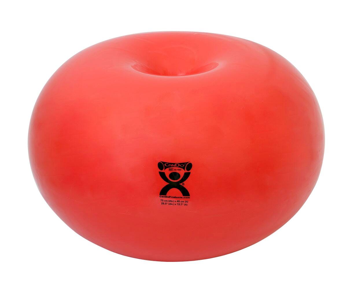CANDO DONUT BALL - 30 INCH DIA X 16 INCH H RED