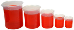 BEAKER POLYPROPYLENE SET