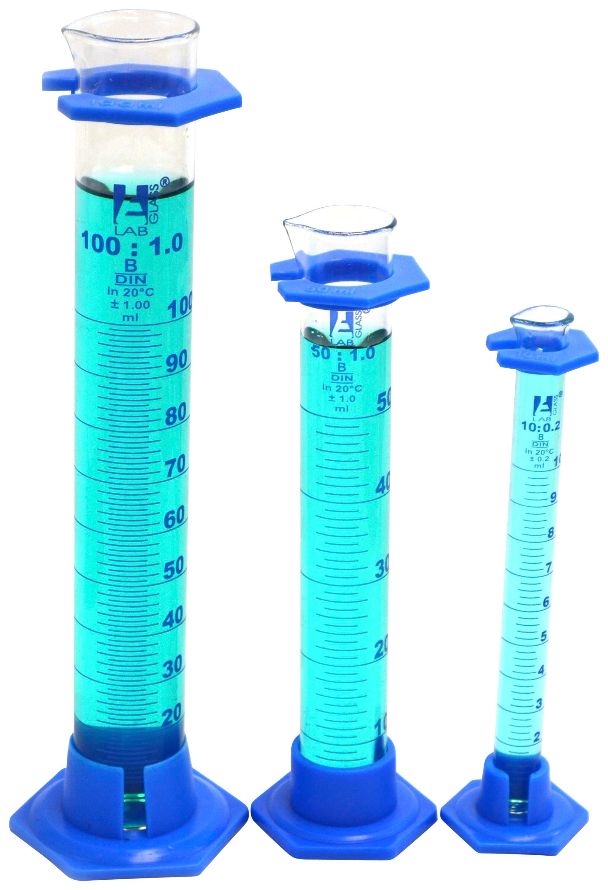 CYLINDER GRADUATED GLASS SET
