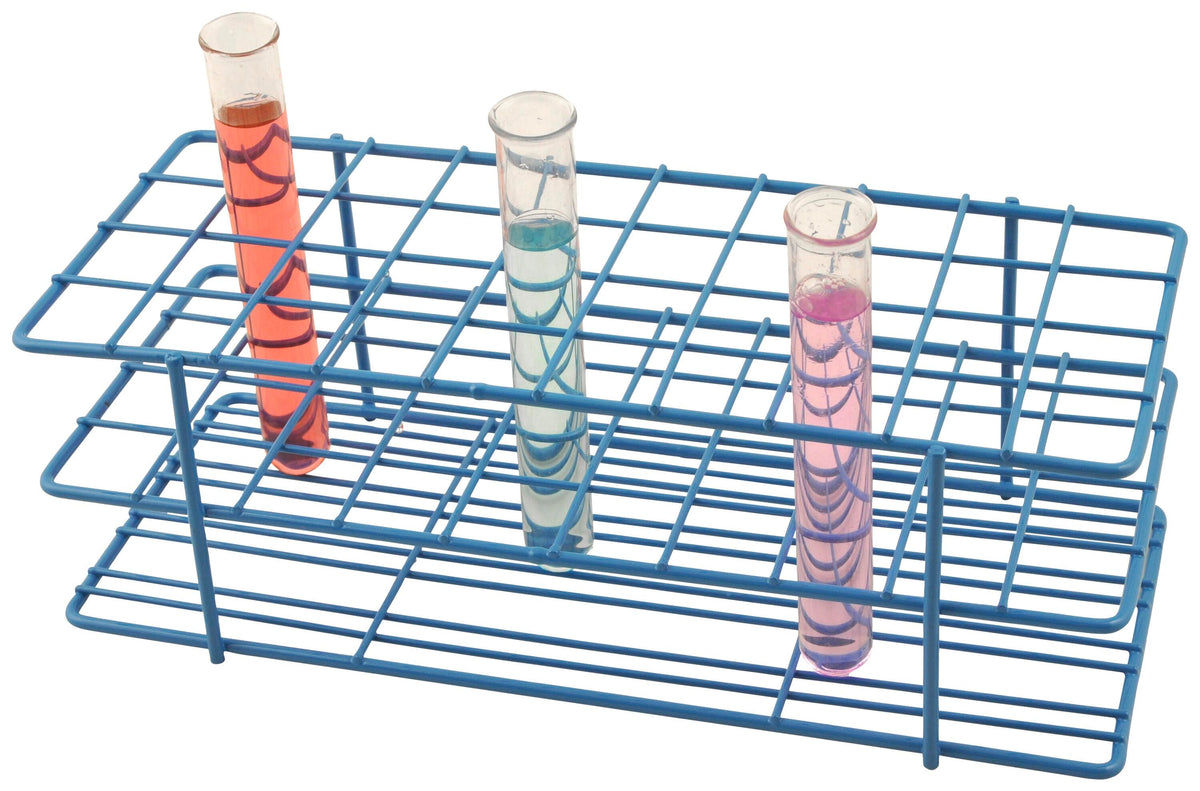 RACK TEST TUBE EPOXY COATED 4 X 10 FORMAT 20-22MM