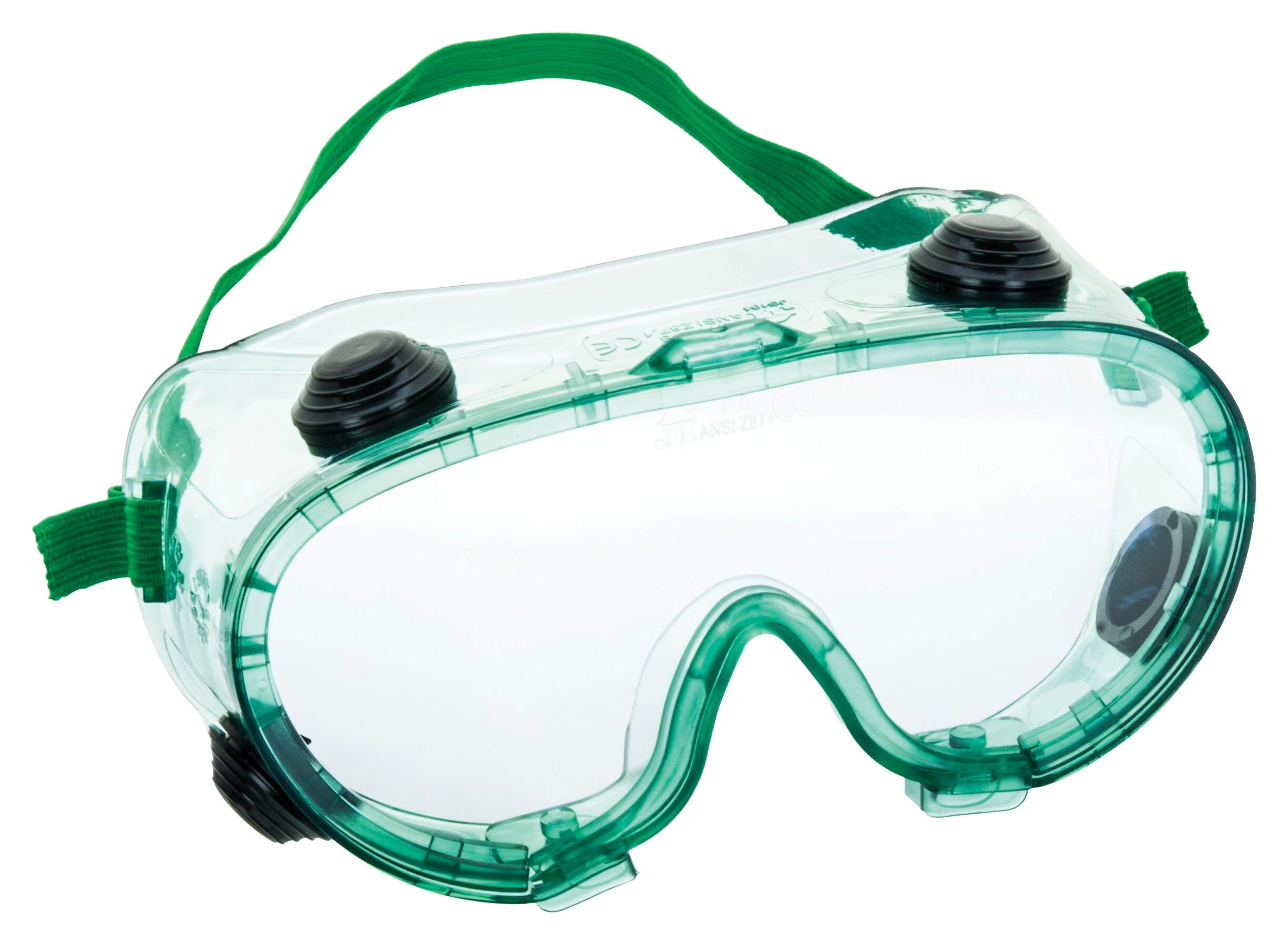 GOGGLE SAFETY BASIC GREEN