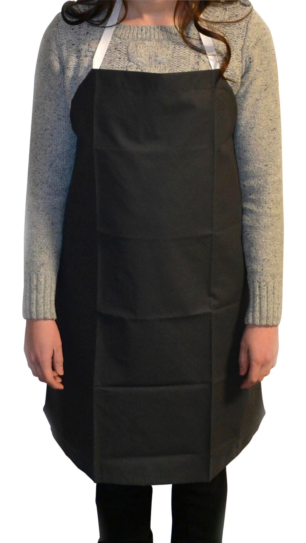 APRON BLACK RUBBER LARGE