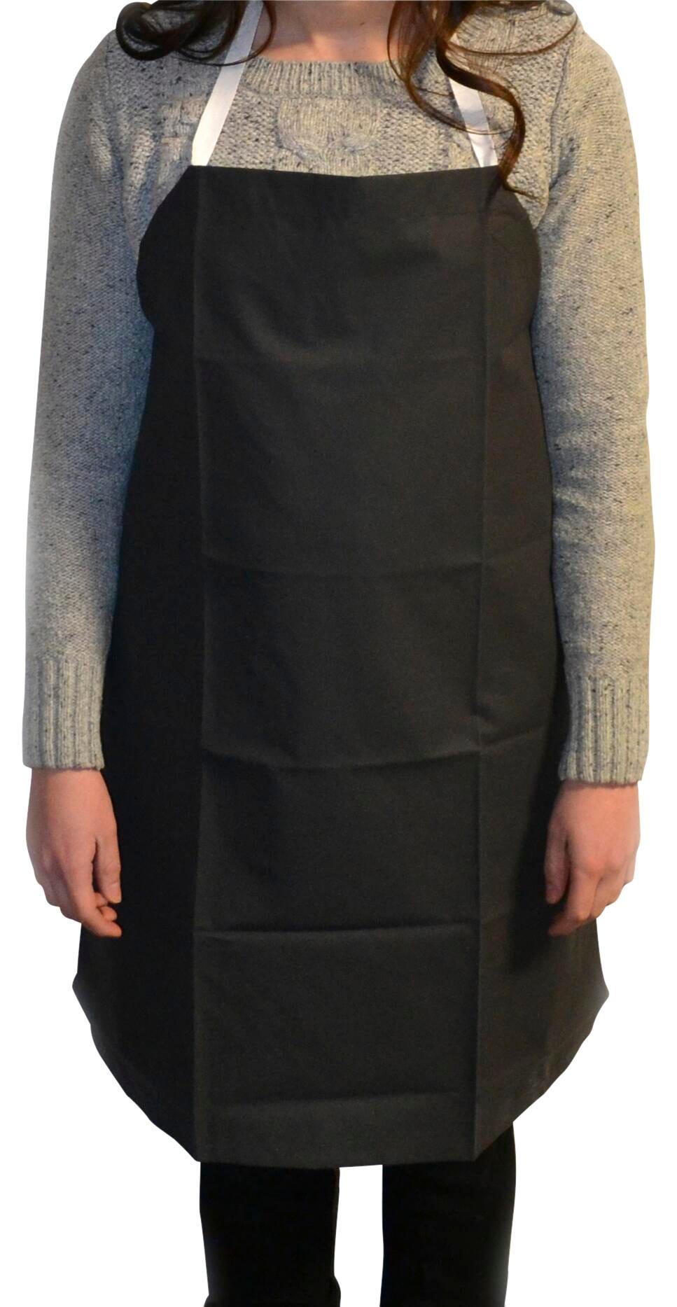 APRON BLACK RUBBER MEDIUM