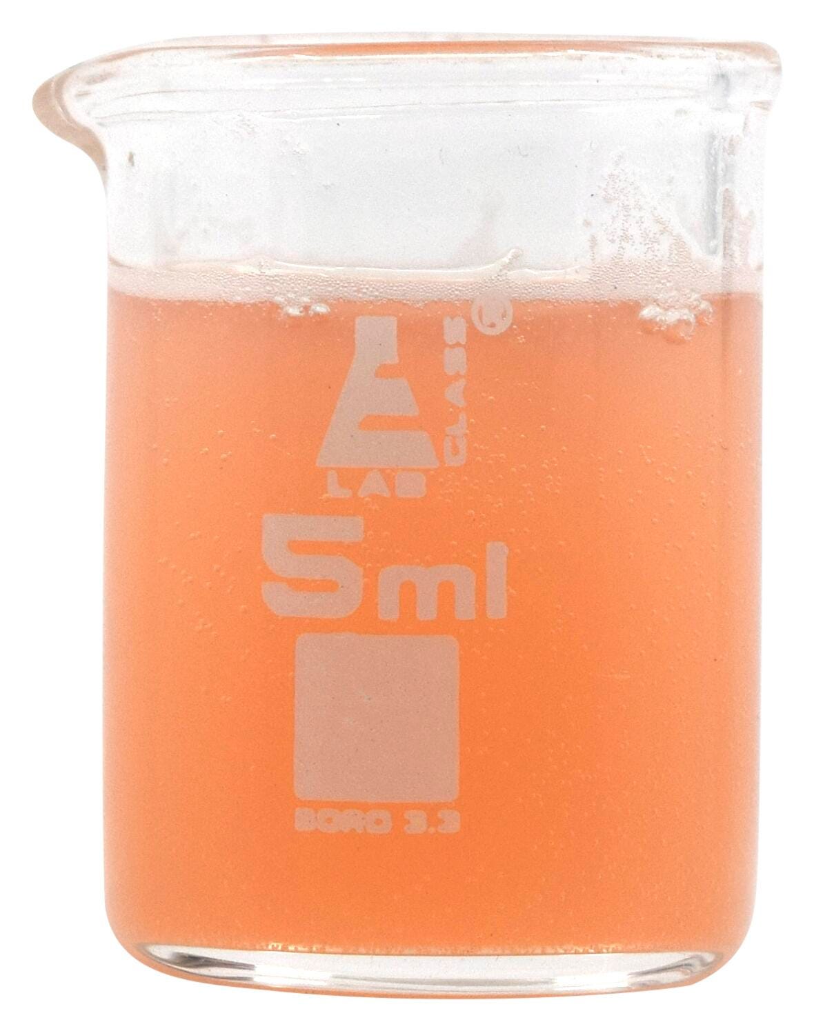 BEAKER GLASS LOW FORM 5ML