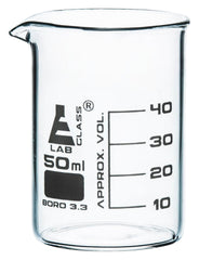BEAKER GLASS LOW FORM 50ML