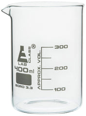 BEAKER GLASS LOW FORM 400ML
