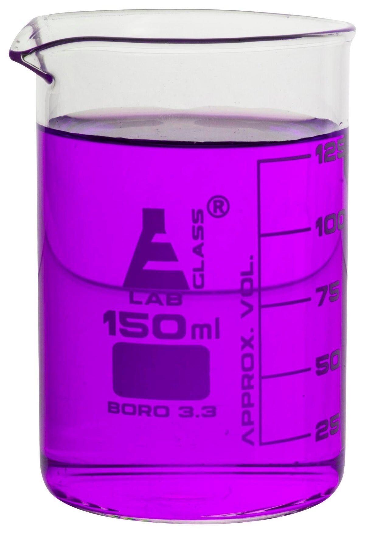 BEAKER GLASS LOW FORM 150ML