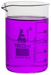 BEAKER GLASS LOW FORM 150ML
