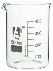 BEAKER GLASS LOW FORM 500ML