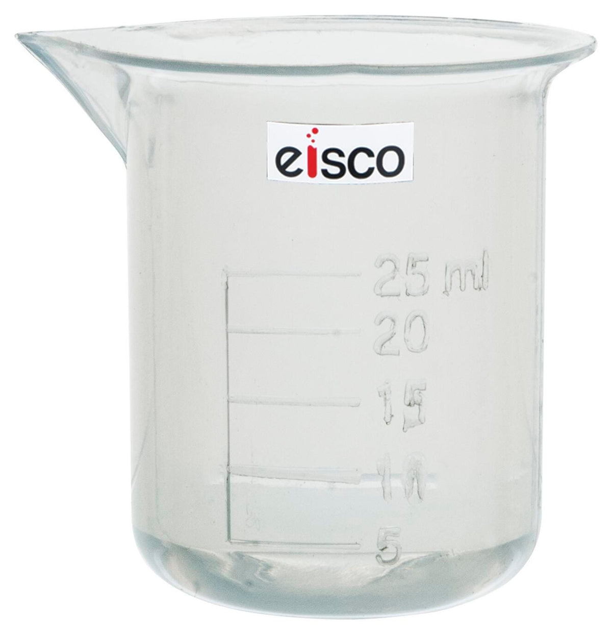 BEAKER POLYPROPYLENE 25ML