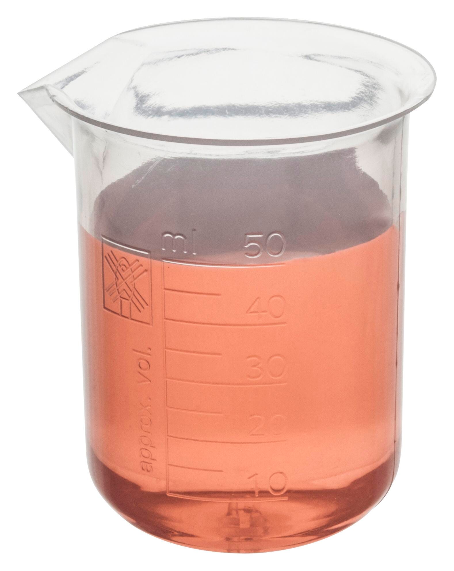 BEAKER POLYPROPYLENE 50ML