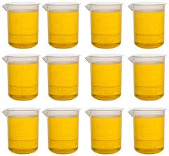 BEAKER POLYPROPYLENE 250ML PACK OF 12