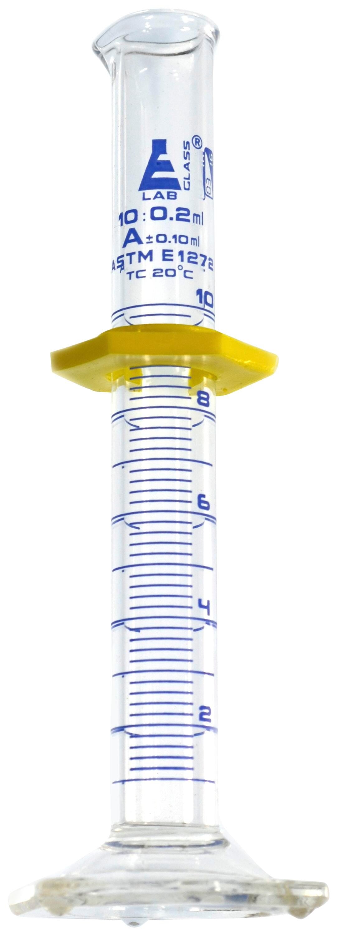 CYLINDER GRADUATED GLASS 10ML CLASS A