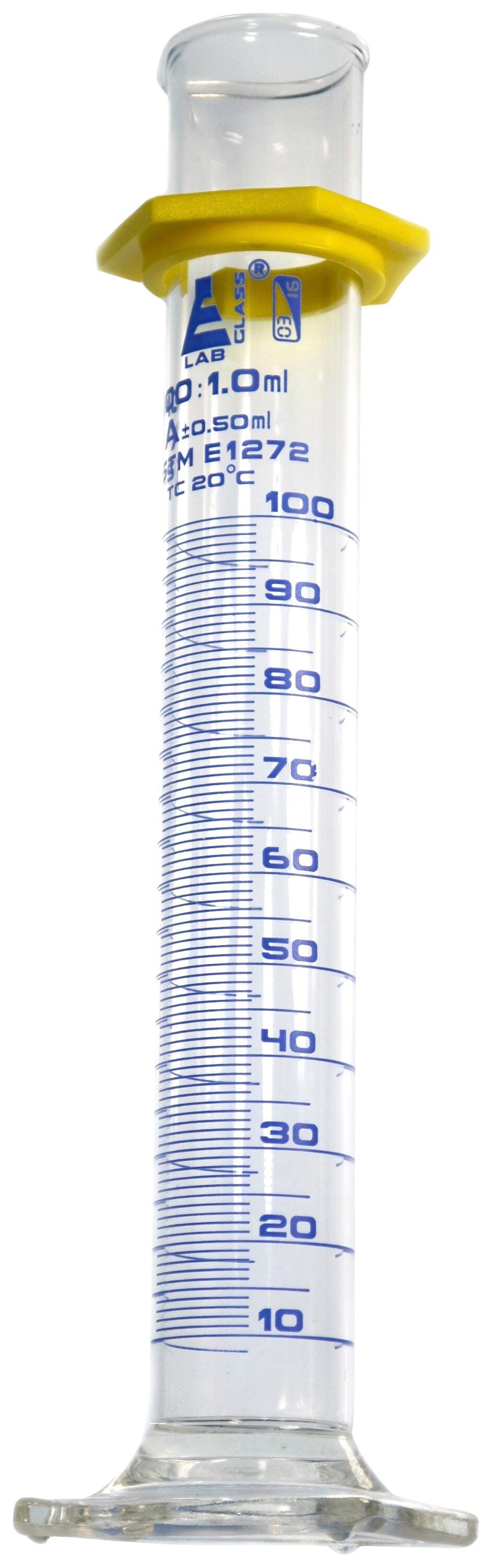 CYLINDER GRADUATED GLASS 100ML CLASS A