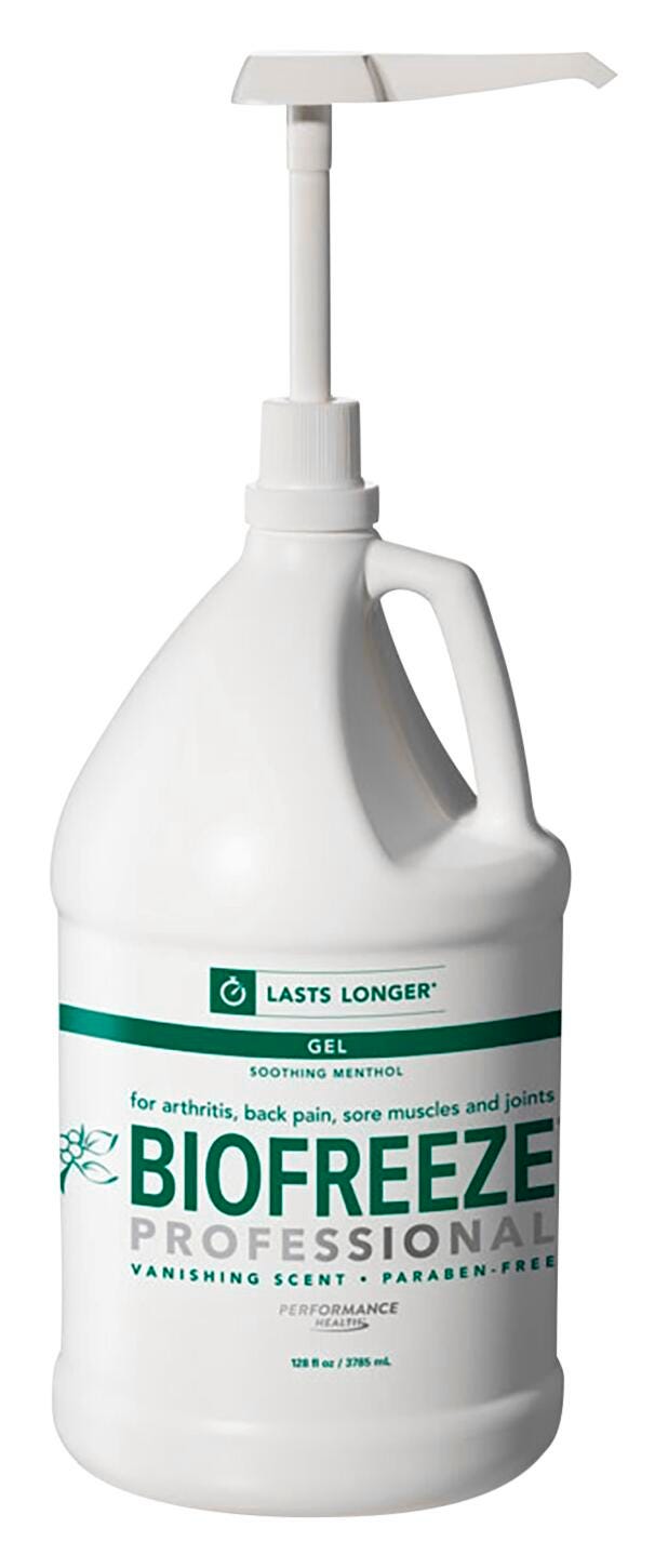 BIOFREEZE CLASSIC GEL-GREEN GALLON
