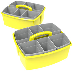 CADDY WITH CUPS YELLOW PACK OF 2