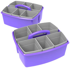 CADDY WITH CUPS PURPLE PACK OF 2