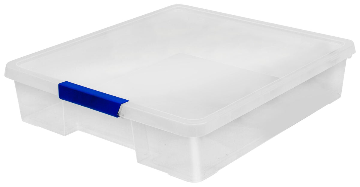 BOX CRAFT 13.25 X 15.25 X 3.25 IN CLEAR PACK OF 5