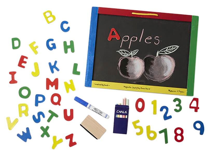 MAGNETIC CHALKBOARD/DRY-ERASE BOARD