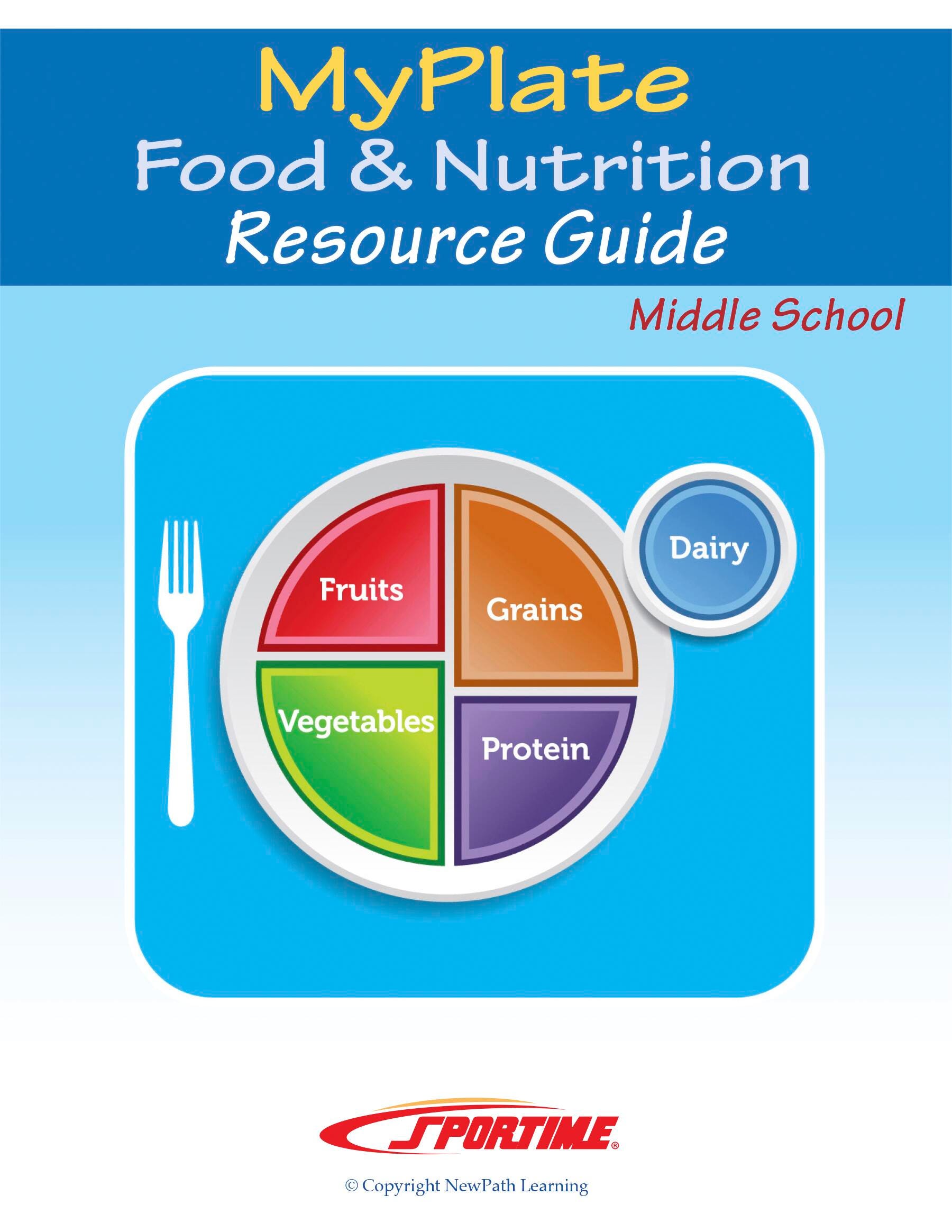 MYPLATE STUDENT GUIDE G5-9SET