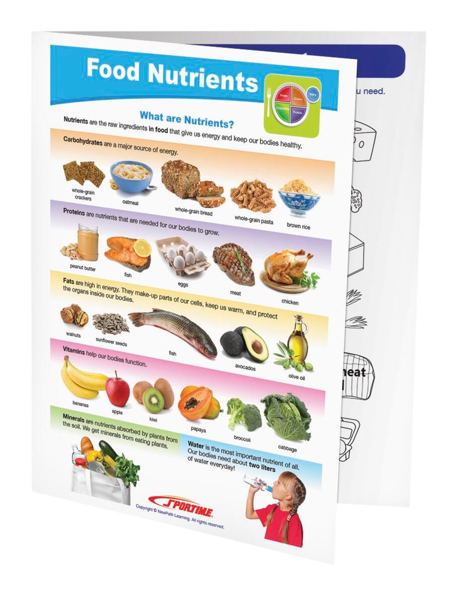 FOOD NUTRIENTS VISUAL G1-4