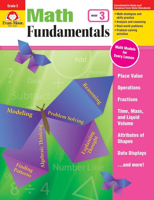 WORKBOOK - MATH FUNDAMENTALS GR 3