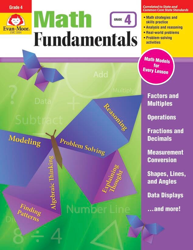 WORKBOOK - MATH FUNDAMENTALS GR 4