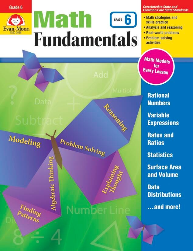 WORKBOOK - MATH FUNDAMENTALS GR 6