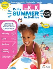 WORKBOOK - DAILY SUMMER ACTIVITIES GR PREK-K