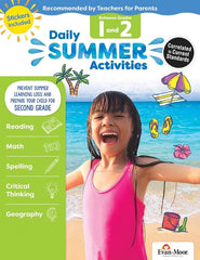 WORKBOOK - DAILY SUMMER ACTIVITIES GR 1-2