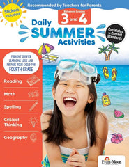 WORKBOOK - DAILY SUMMER ACTIVITIES GR 3-4