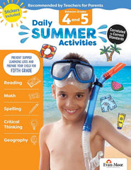 WORKBOOK - DAILY SUMMER ACTIVITIES GR 4-5