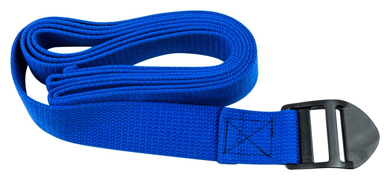 YOGA STRAP 6 FT BLUE
