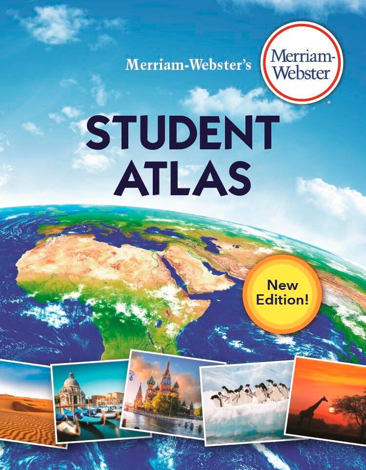 BOOK - MERRIAM-WEBSTER STUDENT ATLAS