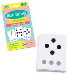 CARDS - SUBITIZING 1 -10 ACTIVITIES GR K-1