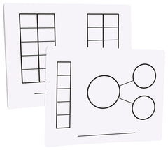 MATS - 5 /10 FRAME WRITE-WIPE S/10 GR K-2
