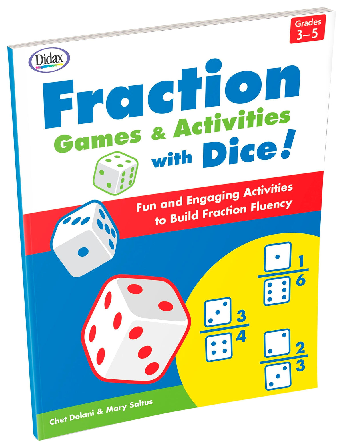 BOOK - FRACTION GAMES WITH DICE GR 4-5