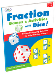BOOK - FRACTION GAMES WITH DICE GR 4-5
