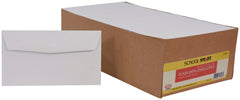 ENVELOPE WHITE 3.625X6.5 BX OF 500 SCHOOL SMART