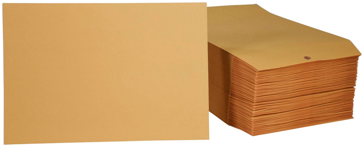 ENVELOPE KRAFT CLASP 6.5X9.5 SCHOOL SMART BOX OF 100