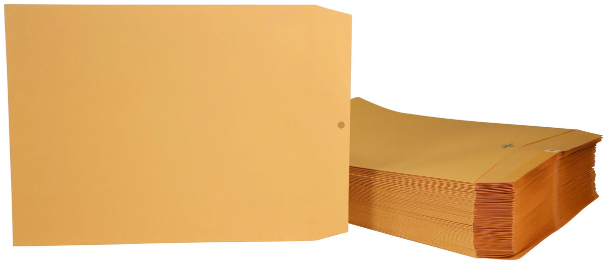 ENVELOPE KRAFT CLASP 11.5X14.5 SCHOOL SMART BOX OF 100