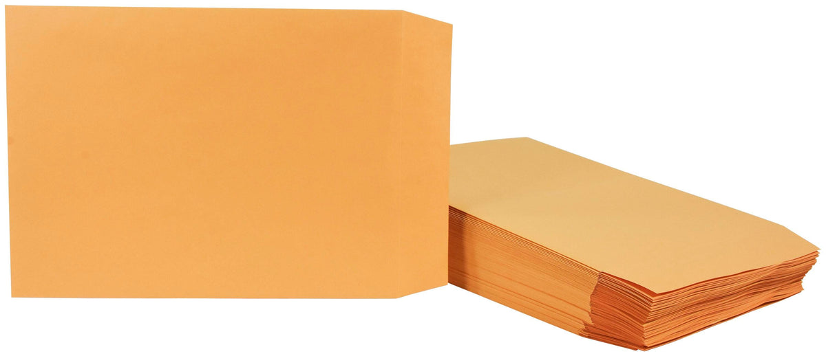 ENVELOPE INSTANT STICK KRAFT 9X12 BOX OF 100 SCHOOL SMART