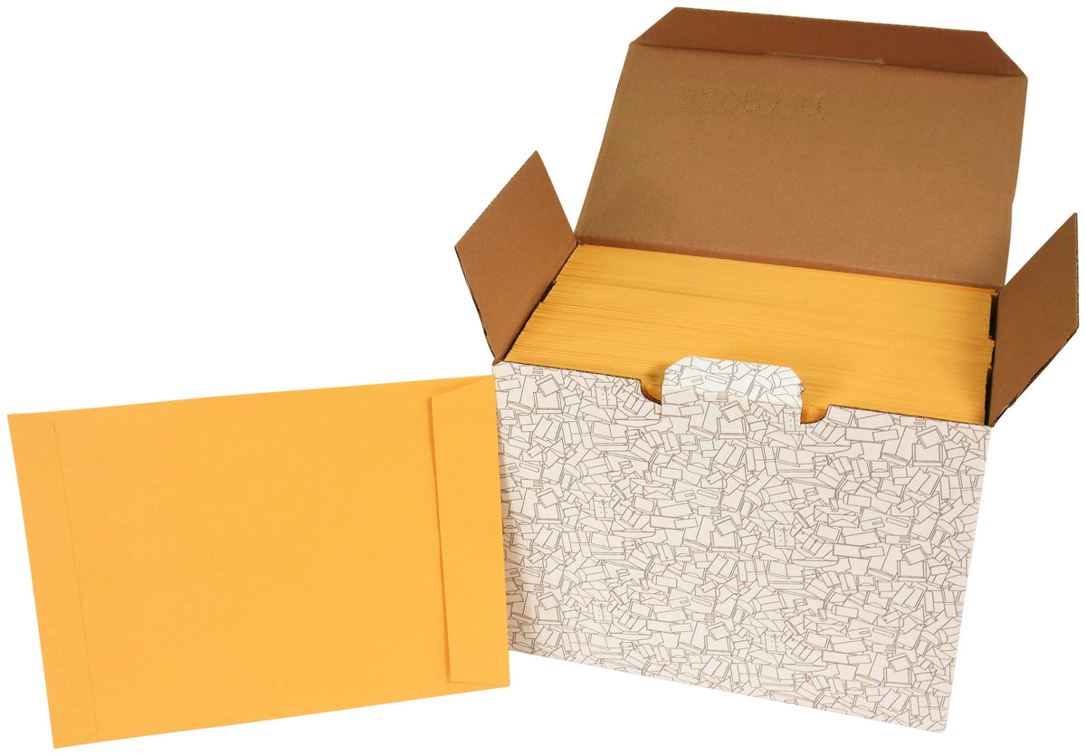ENVELOPE CATALOG 9X12 IN KRAFT 28 LB SCHOOL SMART BX OF 250