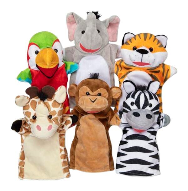 SAFARI PUPPET SET